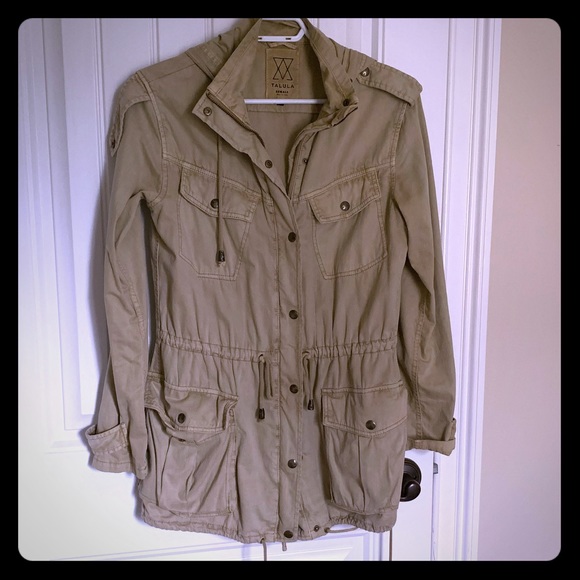 Khaki Talula Trooper Jacket - from Aritzia - Picture 1 of 2